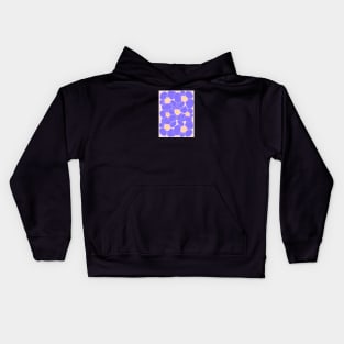 purple flowers Kids Hoodie